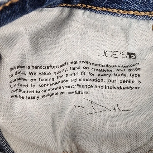 JOES JEANS Flawless The Icon Mid Rise Skinny Ankle Jeans Womens‎ Size 26 Blue - Picture 5 of 14